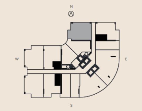 One Twenty Brickell keyplan