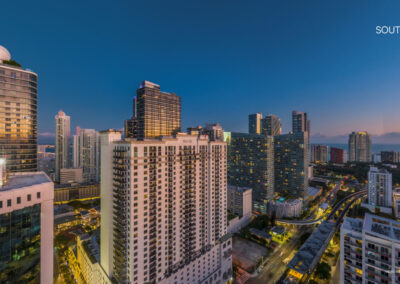 southeast views One Twenty Brickell Residences